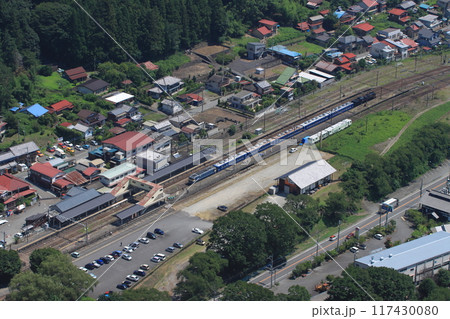 横川駅に到着するEF65‐501号機牽引のELぐんまよこかわ号_2024/8/3撮影 117430080