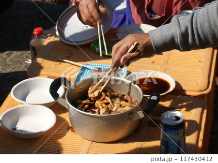 漁師めし　鍋料理　煮物　船上 117430412