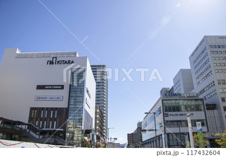 豊田市駅 駅前 街並み 豊田市駅 駅前 街並み 117432604