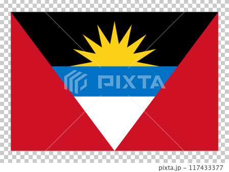 国旗 アンティグア・バーブーダ 国旗 アンティグア・バーブーダ 117433377