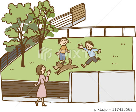 ドッグラン 117433562