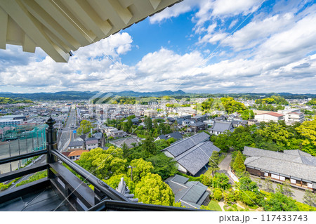 掛川城天守閣からの眺め　東側 117433743