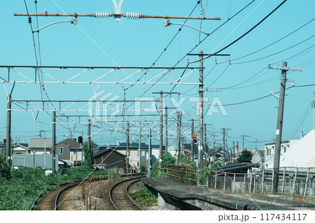 JR瀬戸大橋線・マリンライナー先頭車両（岡山～児島間） 117434117