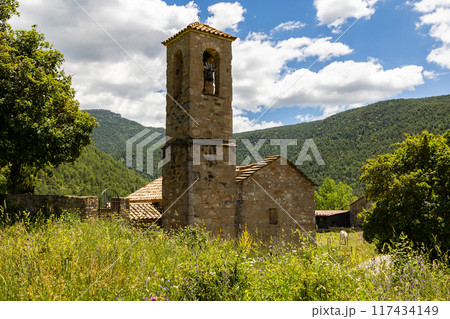 Santa Eulalia de les Cases de Posada chapel in Naves, Spain 117434149