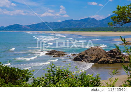 大御神社から続く海　宮崎県日向市 117435494