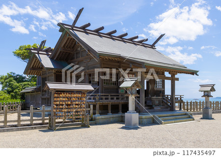 ラグビー必勝祈願で有名な宮崎県日向市にある大御神社 117435497