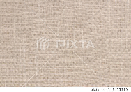 Brown linen fabric texture background, seamless pattern of natural textile. Brown linen fabric texture background, seamless pattern of natural textile. 117435510