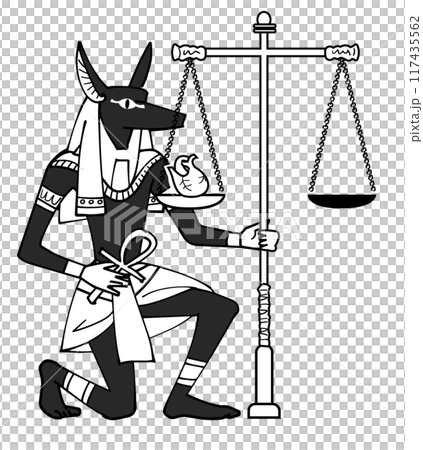 エジプトの神-アヌビス エジプトの神-アヌビス 117435562