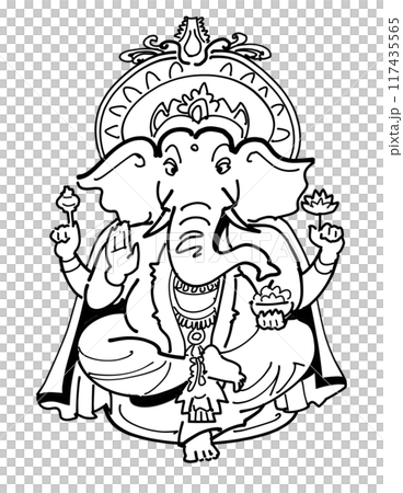 Hindu God - Ganesha Hindu God - Ganesha 117435565