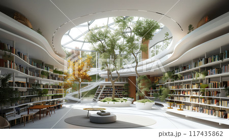 図書館 117435862