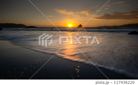 Golden Gate Bridge and Pacific Ocean Golden Gate Bridge and Pacific Ocean 117436220