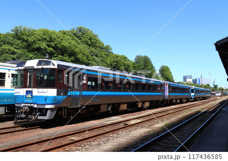 特急剣山：キハ185系剣山色（徳島駅／徳島運転所） 117436585