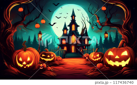 秋のイベント「ハロウィン」 秋のイベント「ハロウィン」 117436740