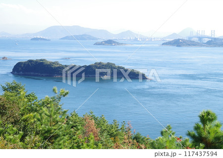 鷲羽山展望台からの景色 鷲羽山展望台からの景色 117437594