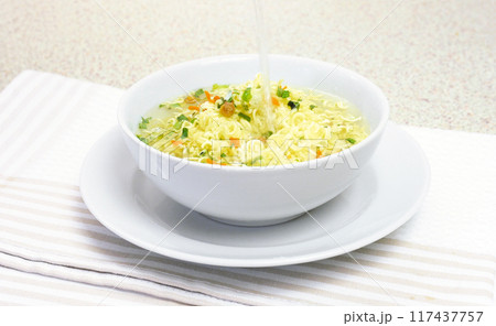 Instant Noodle Preparation Instant Noodle Preparation 117437757