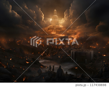 Biblical Purgatory AI Artwork 117438698