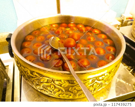 A picture of gulab jamun with selective focus A picture of gulab jamun with selective focus 117439275