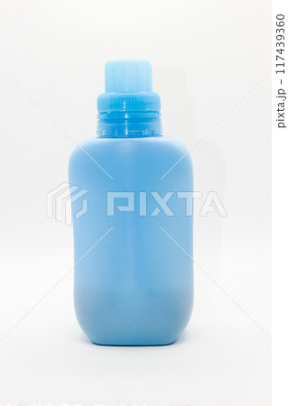 A picture of washing powder bottle isolated on white background 117439360