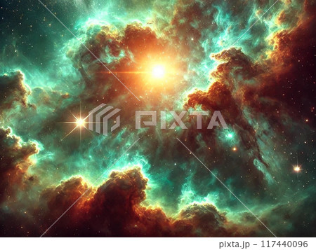 神秘的な背景 神秘的な背景 117440096