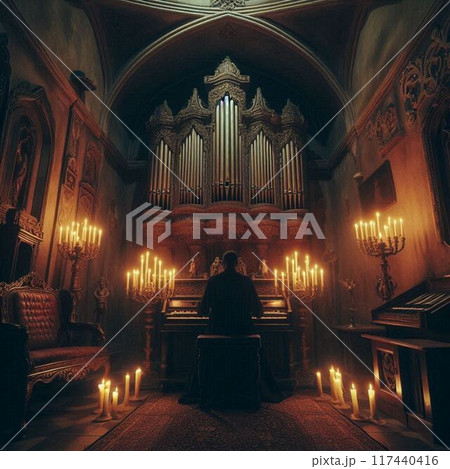 荘厳・厳粛・教会イラスト 荘厳・厳粛・教会イラスト 117440416