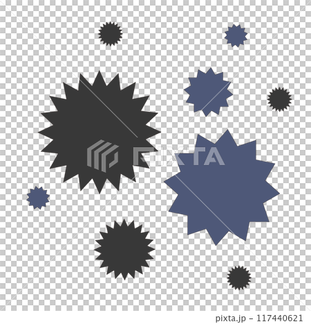 Simple germs illustration Simple germs illustration 117440621