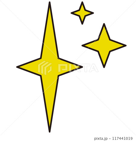 輝きを表したアイコン 輝きを表したアイコン 117441019