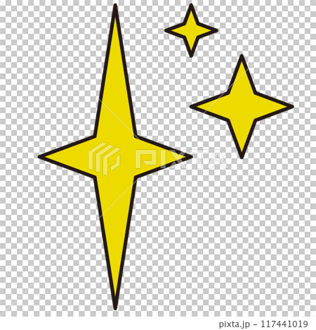 輝きを表したアイコン 輝きを表したアイコン 117441019