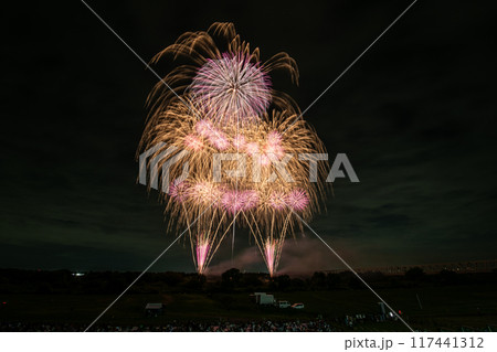 とりで利根川大花火 とりで利根川大花火 117441312