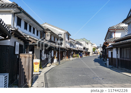 倉敷美観地区の風景 倉敷美観地区の風景 117442226