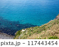 積丹半島｜「チャレンカの小道」からの眺望、積丹ブルーの透明な海に吸い込まれそうになります　 117443454