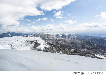 冬の美ヶ原高原 冬の美ヶ原高原 117443984