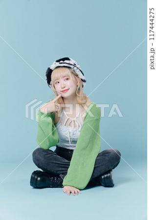 Y2Kファッションモデル Y2Kファッションモデル 117444275