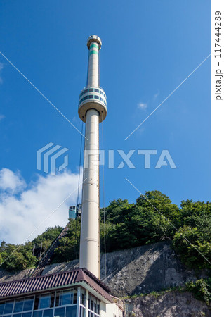 弥彦山のパノラマタワー 新潟県 弥彦山のパノラマタワー 新潟県 117444289