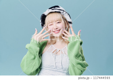 Y2Kファッションモデル Y2Kファッションモデル 117444593