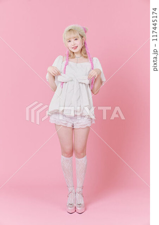 Y2Kファッションモデル Y2Kファッションモデル 117445174