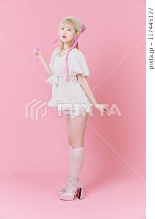 Y2Kファッションモデル Y2Kファッションモデル 117445177