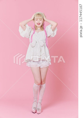 Y2Kファッションモデル Y2Kファッションモデル 117445187