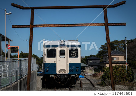 鉄道神社の御神体 キハ222(ひたちなか海浜鉄道) 117445601