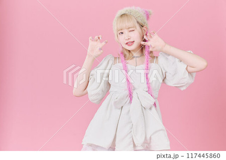 Y2Kファッションモデル Y2Kファッションモデル 117445860