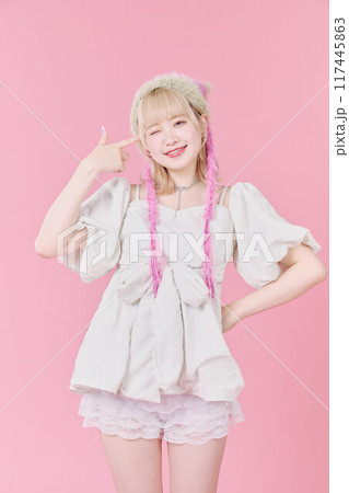 Y2Kファッションモデル Y2Kファッションモデル 117445863