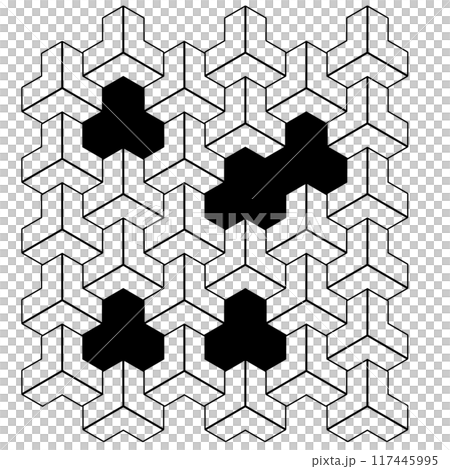 毗沙門龜甲紋 117445995