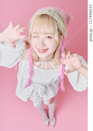 Y2Kファッションモデル 117446033