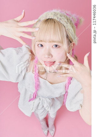 Y2Kファッションモデル Y2Kファッションモデル 117446036