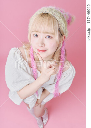 Y2Kファッションモデル 117446040