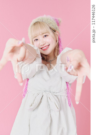 Y2Kファッションモデル 117446126