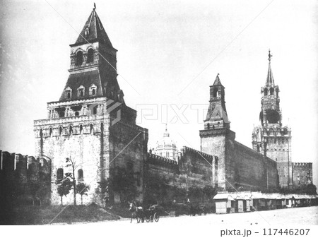 昔のロシア　モスクワ　クレムリン 117446207
