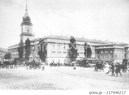 昔のポーランド　ワルシャワ　 117446217