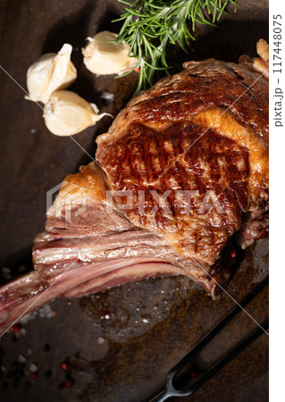 骨付き肉 BBQ 骨付き肉 BBQ 117448075