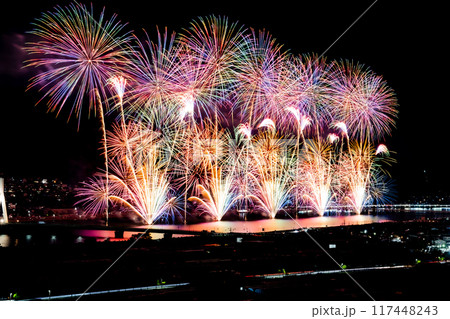 福山夏まつり2024 あしだ川花火大会 福山夏まつり2024 あしだ川花火大会 117448243