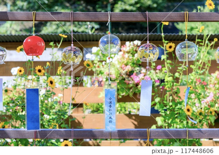 豊田市、小渡夢かけ風鈴の風鈴棚 豊田市、小渡夢かけ風鈴の風鈴棚 117448606